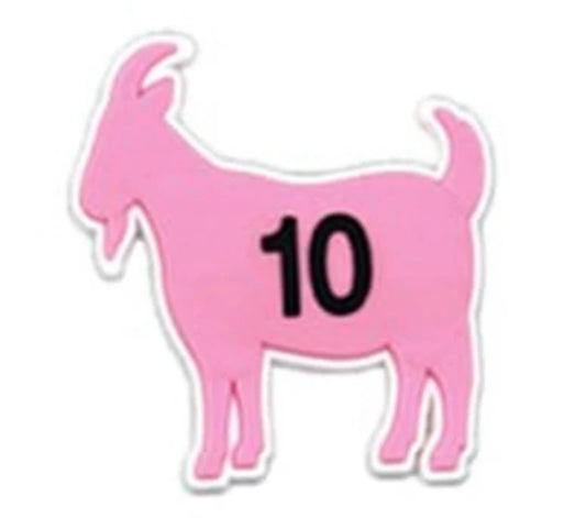 Croc shoe charm Messi goat soccer football