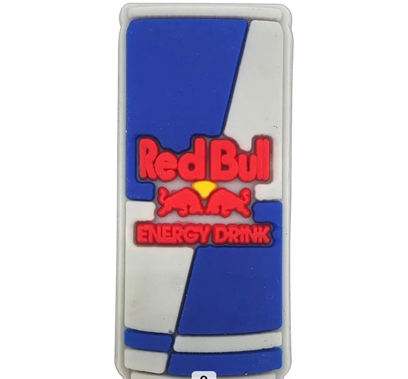 Croc shoe charm redbull
