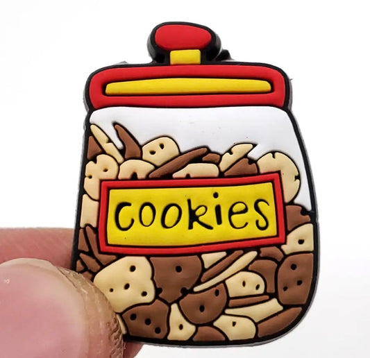 Croc shoe charm cookies