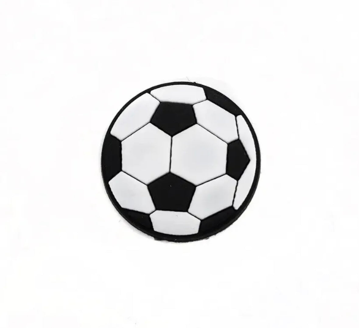 Football Soccer Croc Charm
