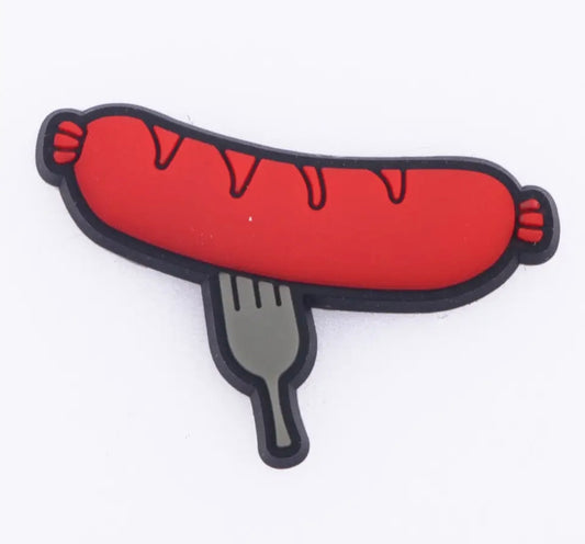 Sausage Croc Charm