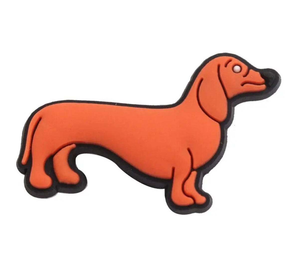 Sausage Dog Croc Charm