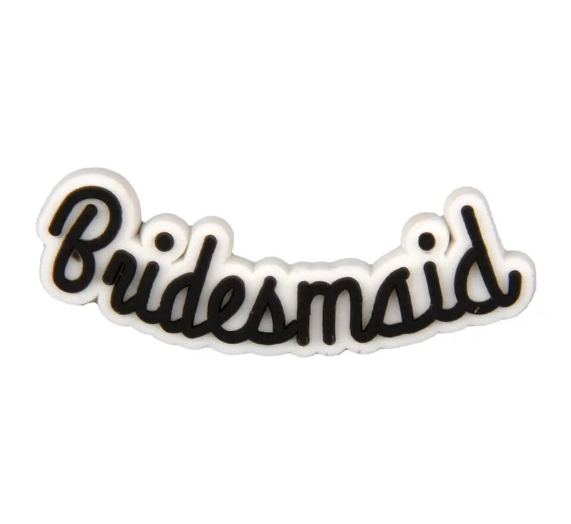 Bridesmaid Croc Shoe charm