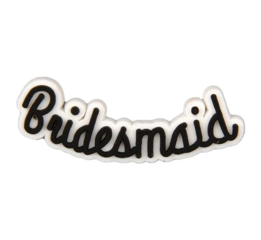 Bridesmaid Croc Shoe charm