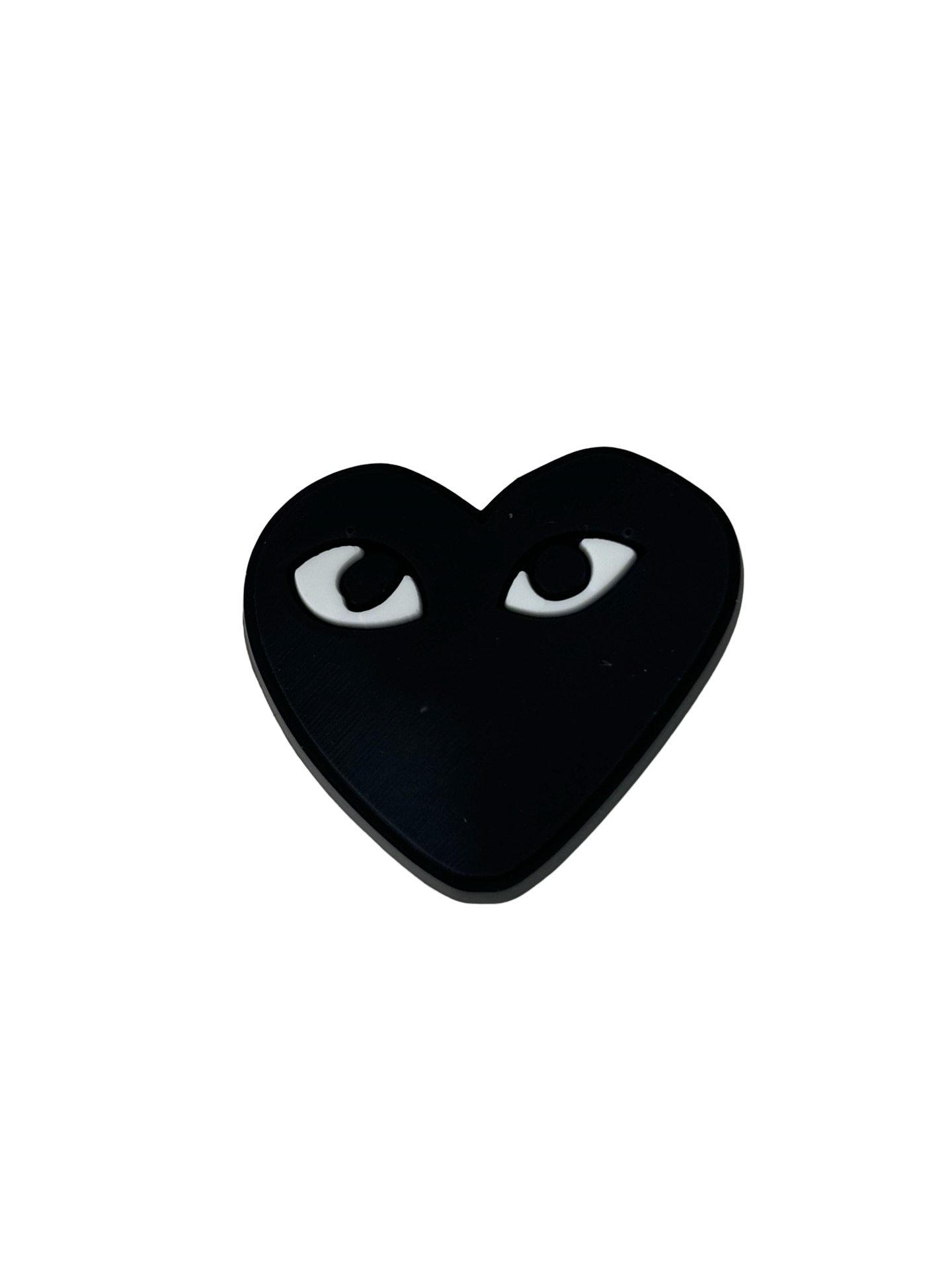 Play Black Heart Croc Charm