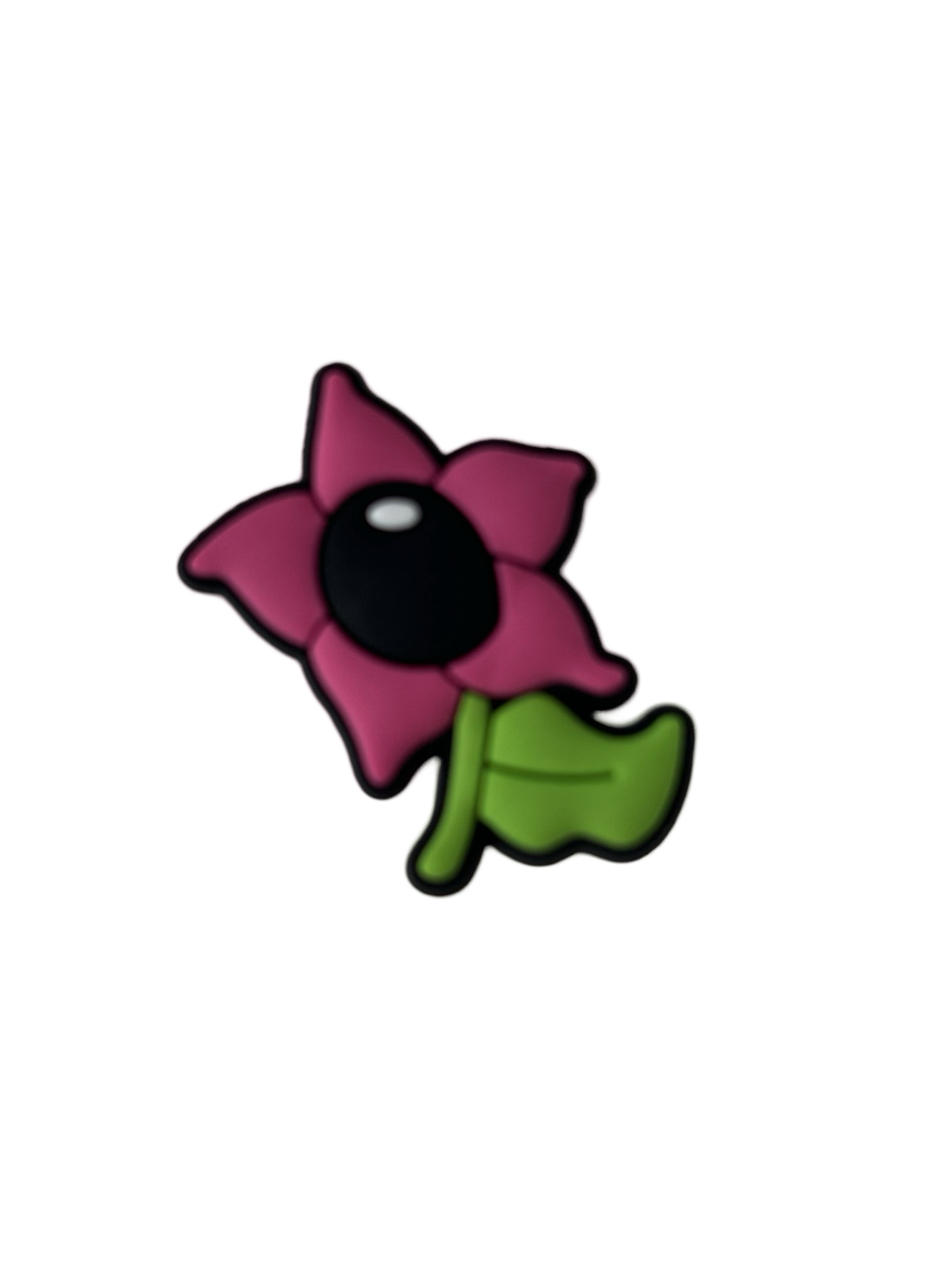 Flower Croc Charm