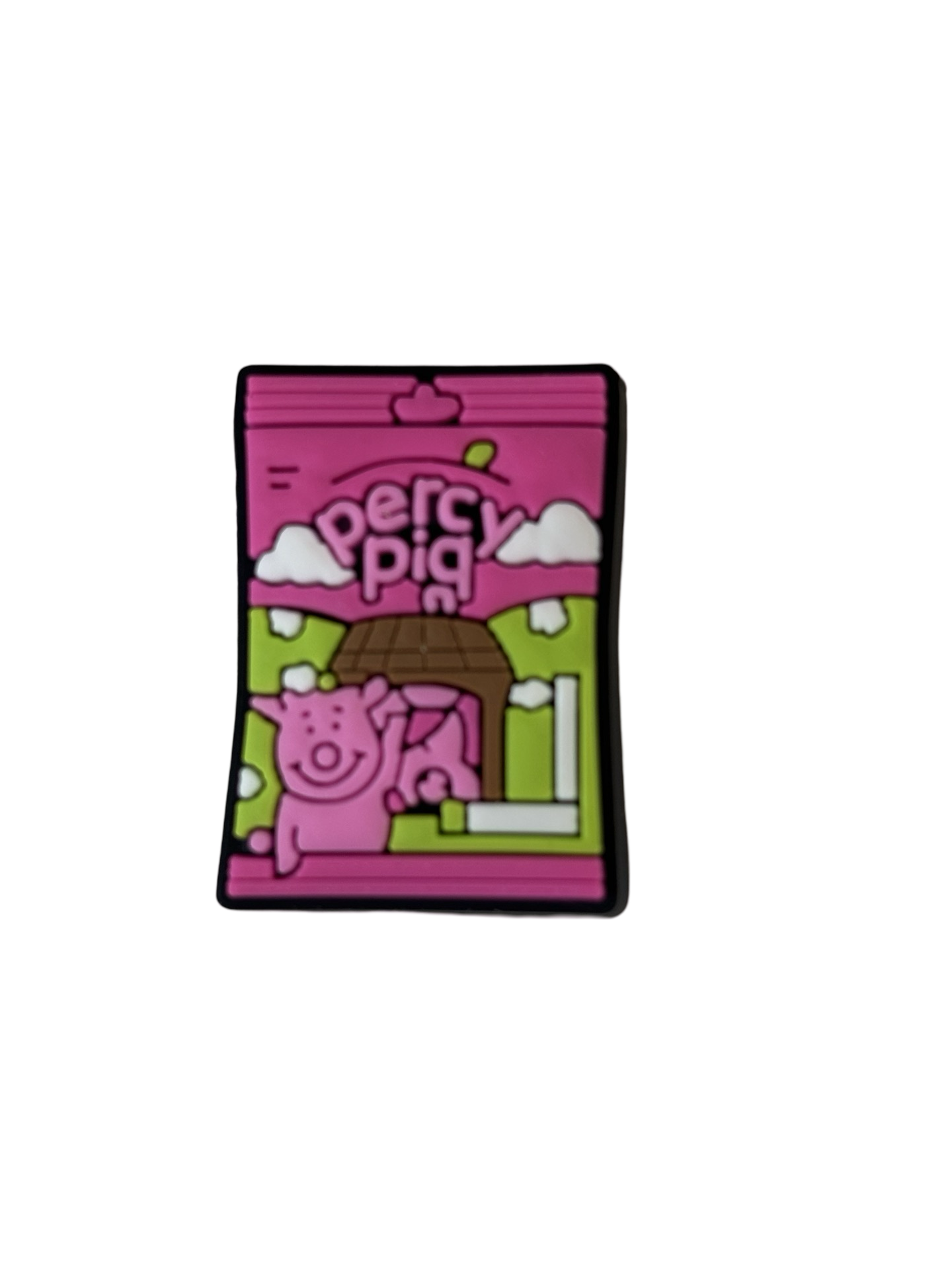 Percy Pig Croc Charm