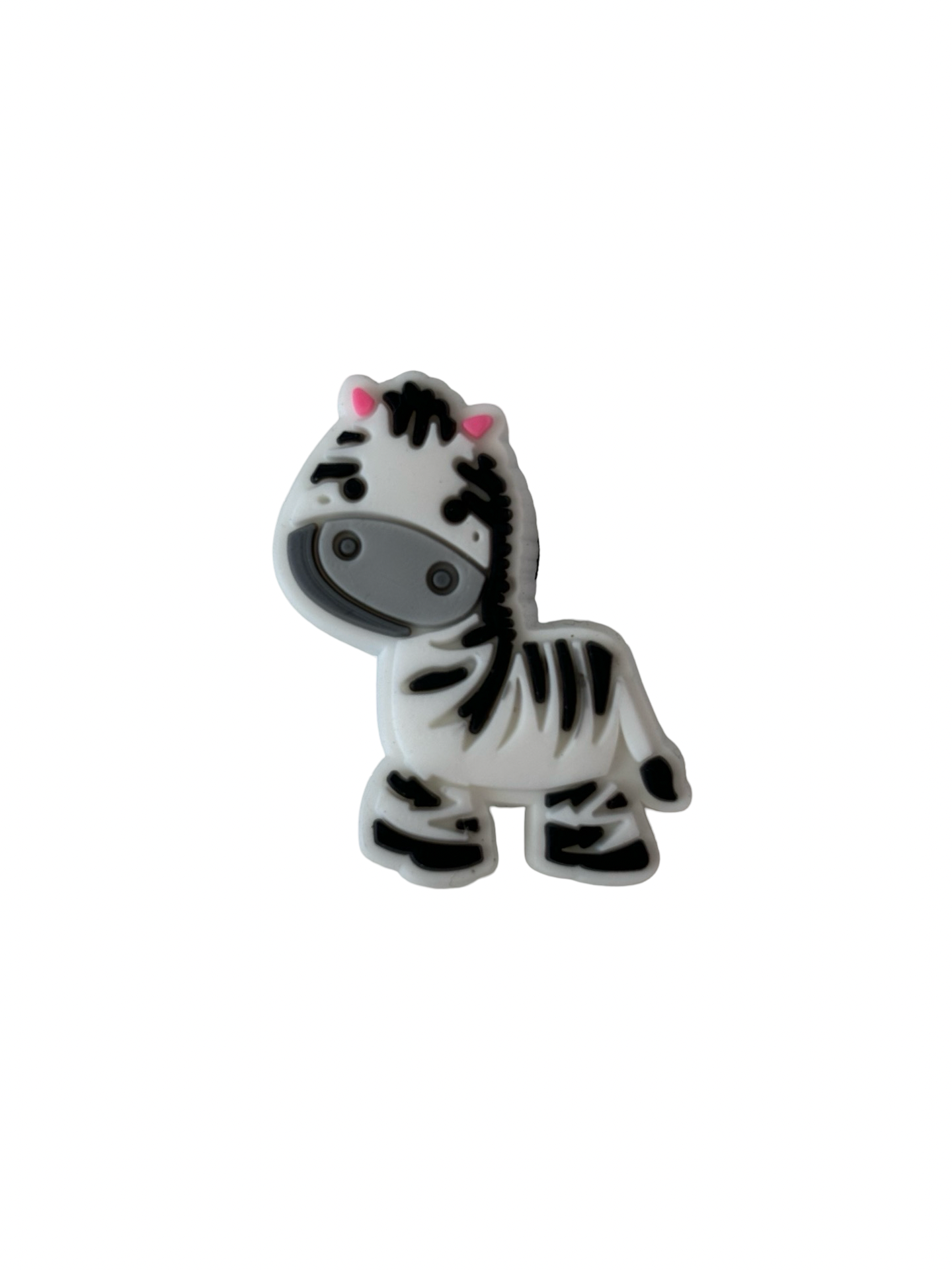 Zebra Croc Charm