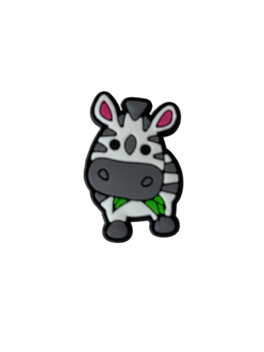 Zebra Croc Charm
