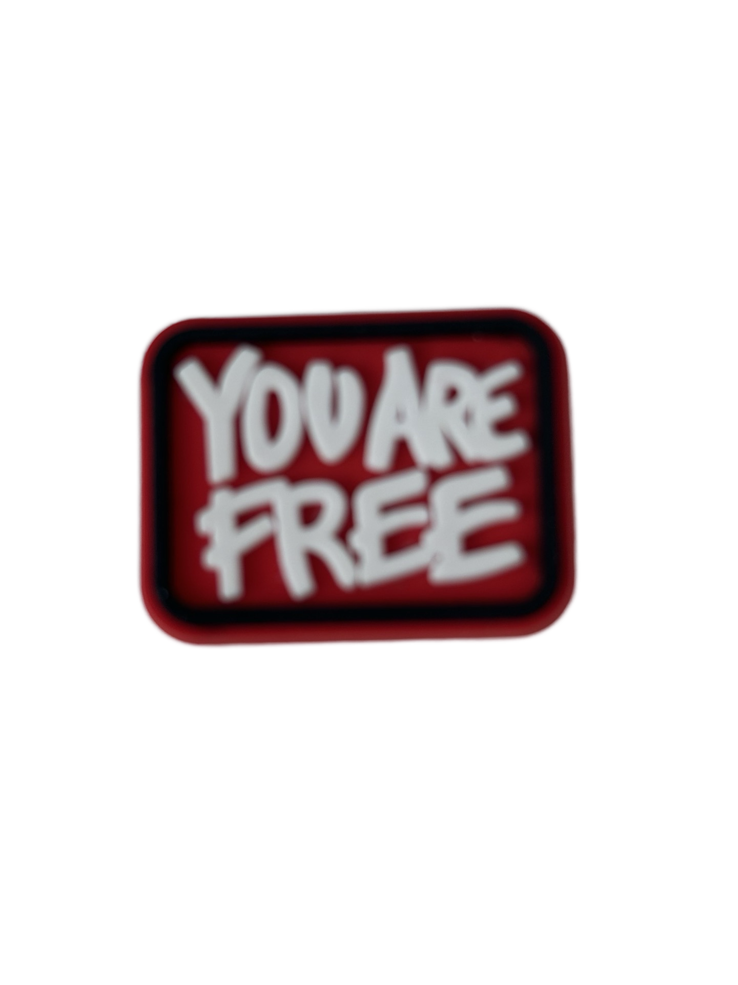 You Are Free Croc Charm