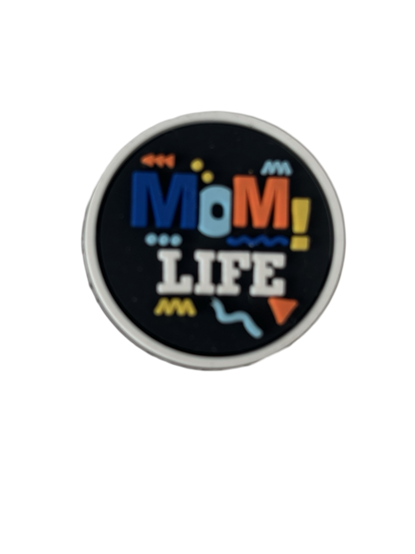 Mom Life Croc Charm