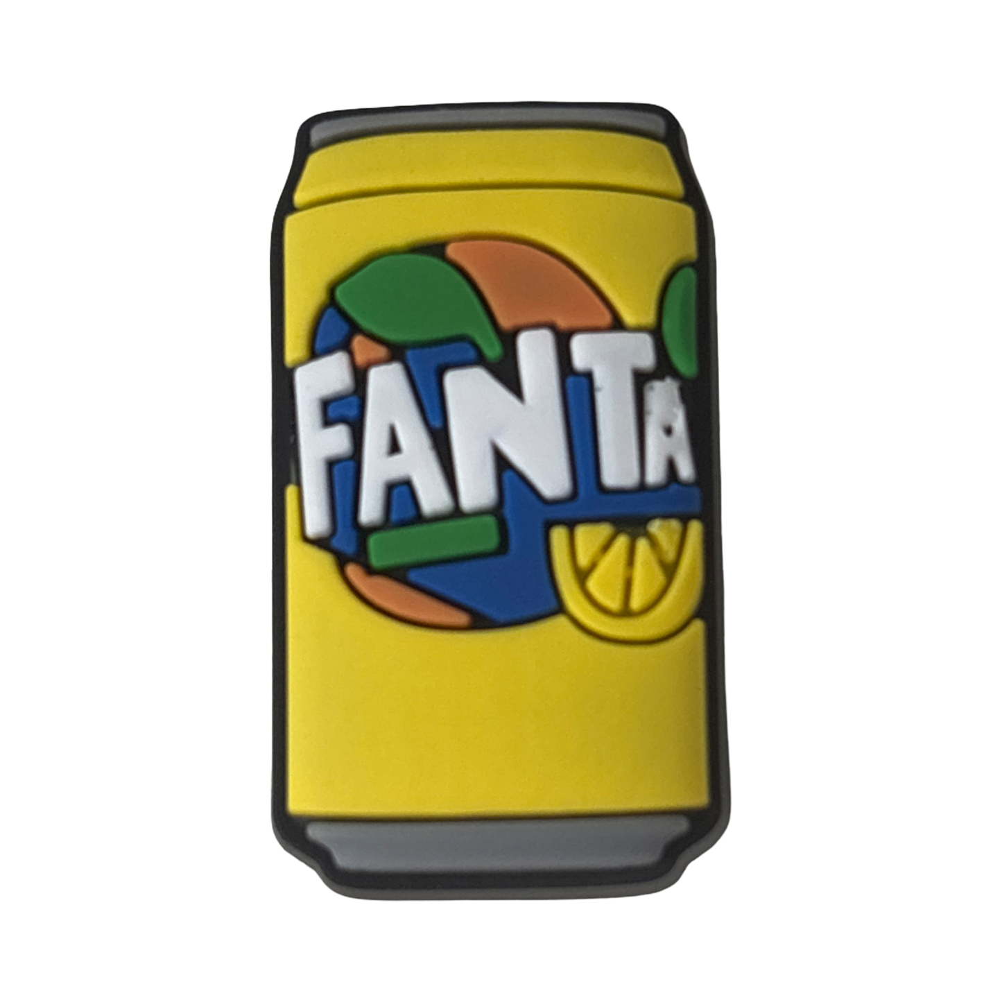 Fanta Lemon Croc Charm