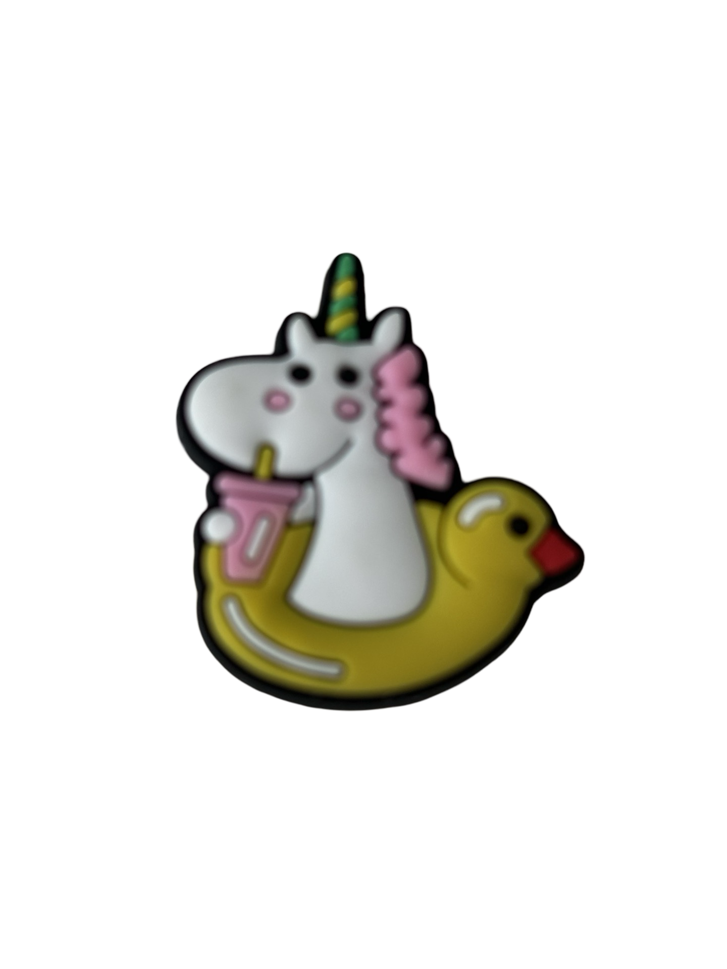 Unicorn & Rubber Duck Croc Charm