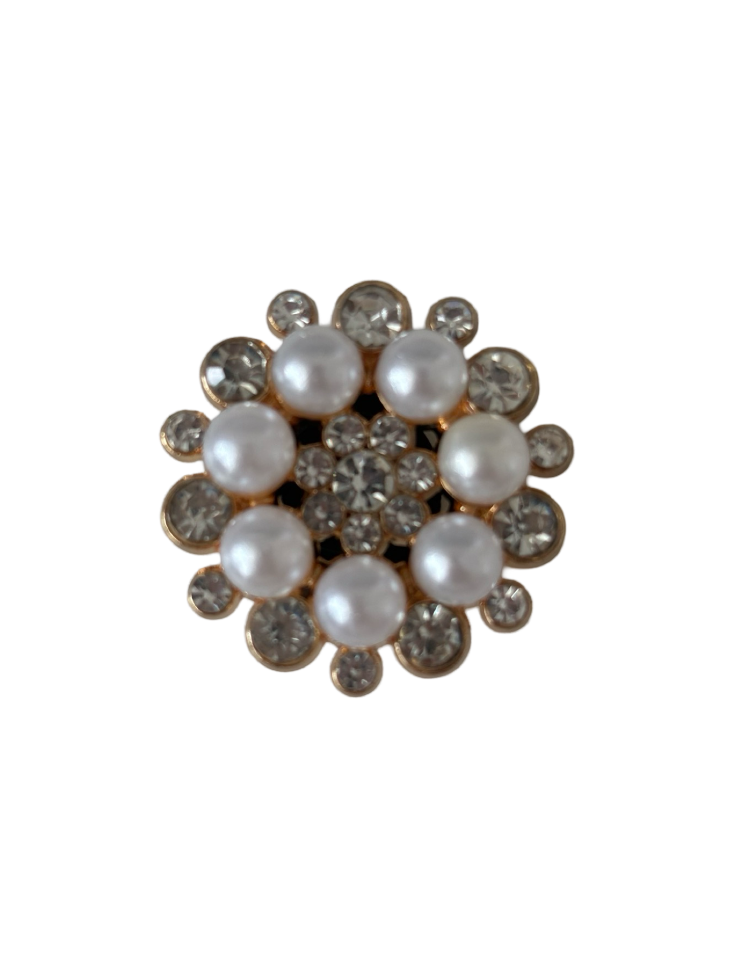 Pearl & Diamond Croc Charm