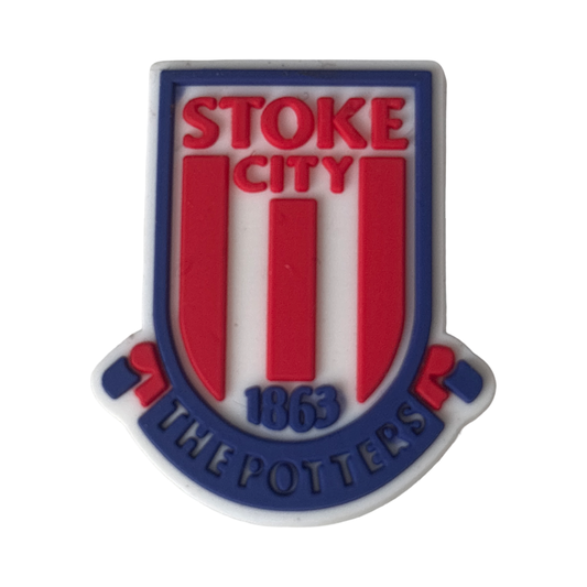 Stoke City Football Croc Charm