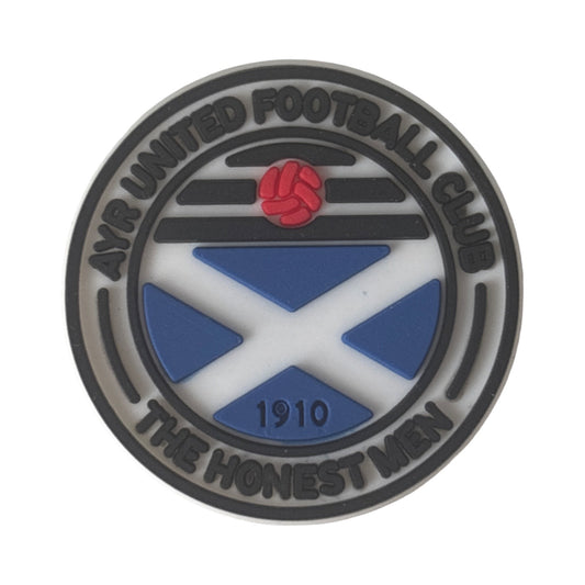 Ayr United Football Croc Charm