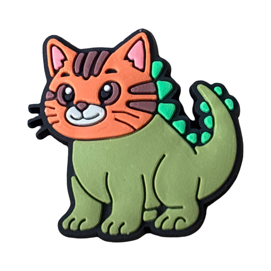Cat Dinosaur Croc Charm