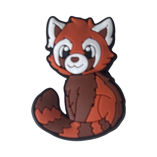 Red Panda Croc Charm