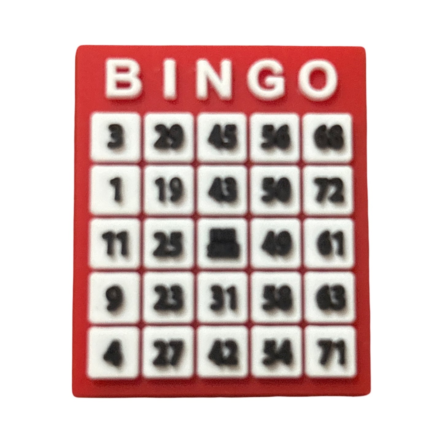 Bingo Croc Charm