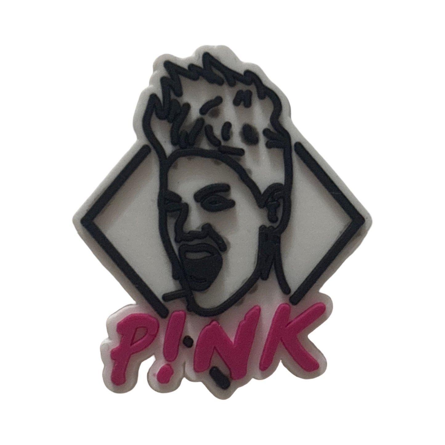 Pink Croc Charm