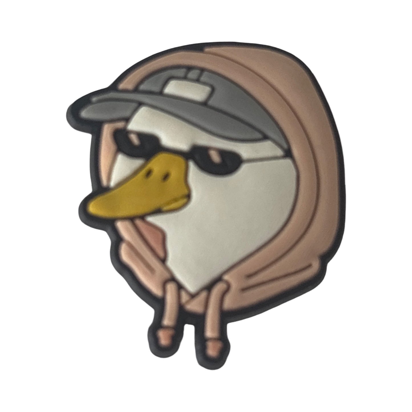 Gangster Goose Croc Charm