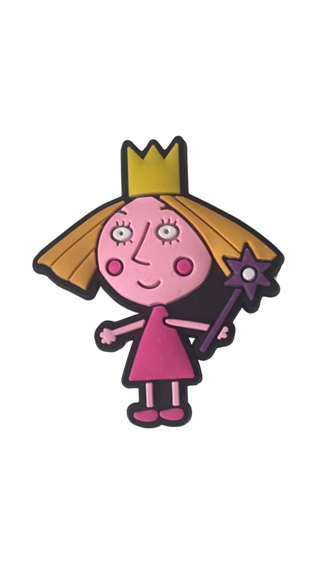 Princess Holly Croc Charm