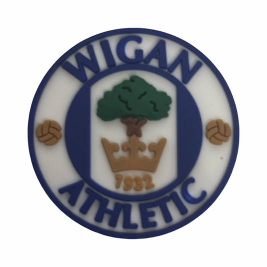Wigan Athletic Football Croc Charm