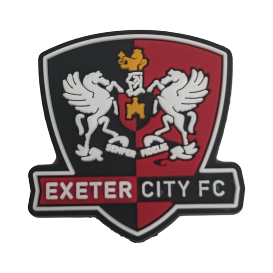 Exeter City Football Croc Charm
