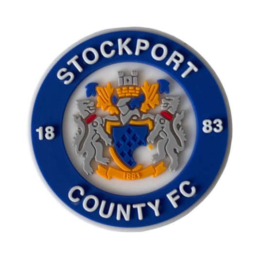 Stockport County Football Croc Charm