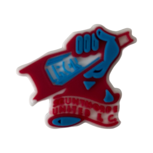 Scunthorpe United Football Croc Charm