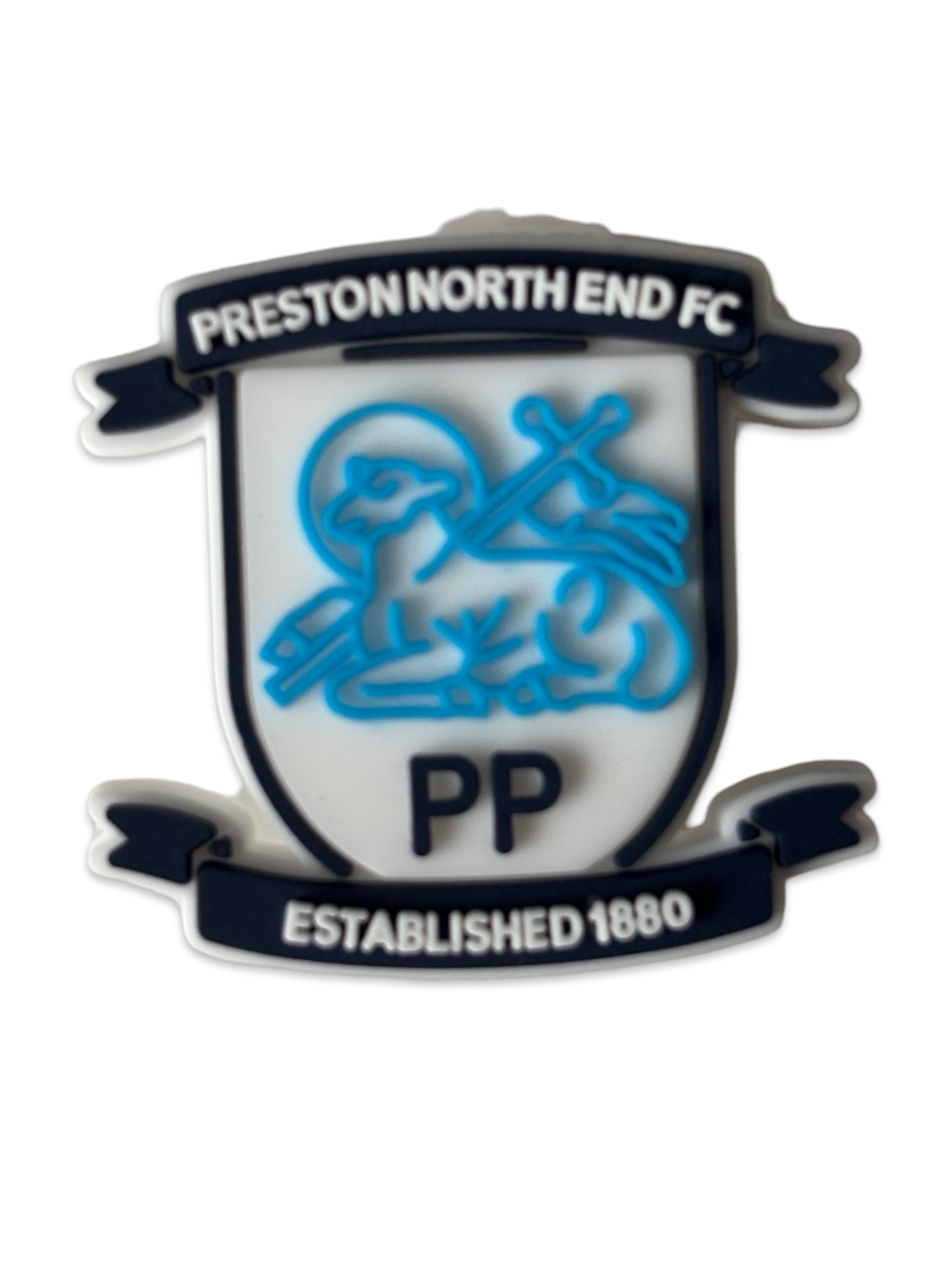 Preston North End Football Croc Charm