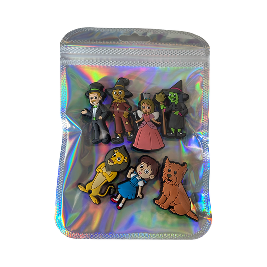 Wizard of Oz Wicked Croc Charm Set