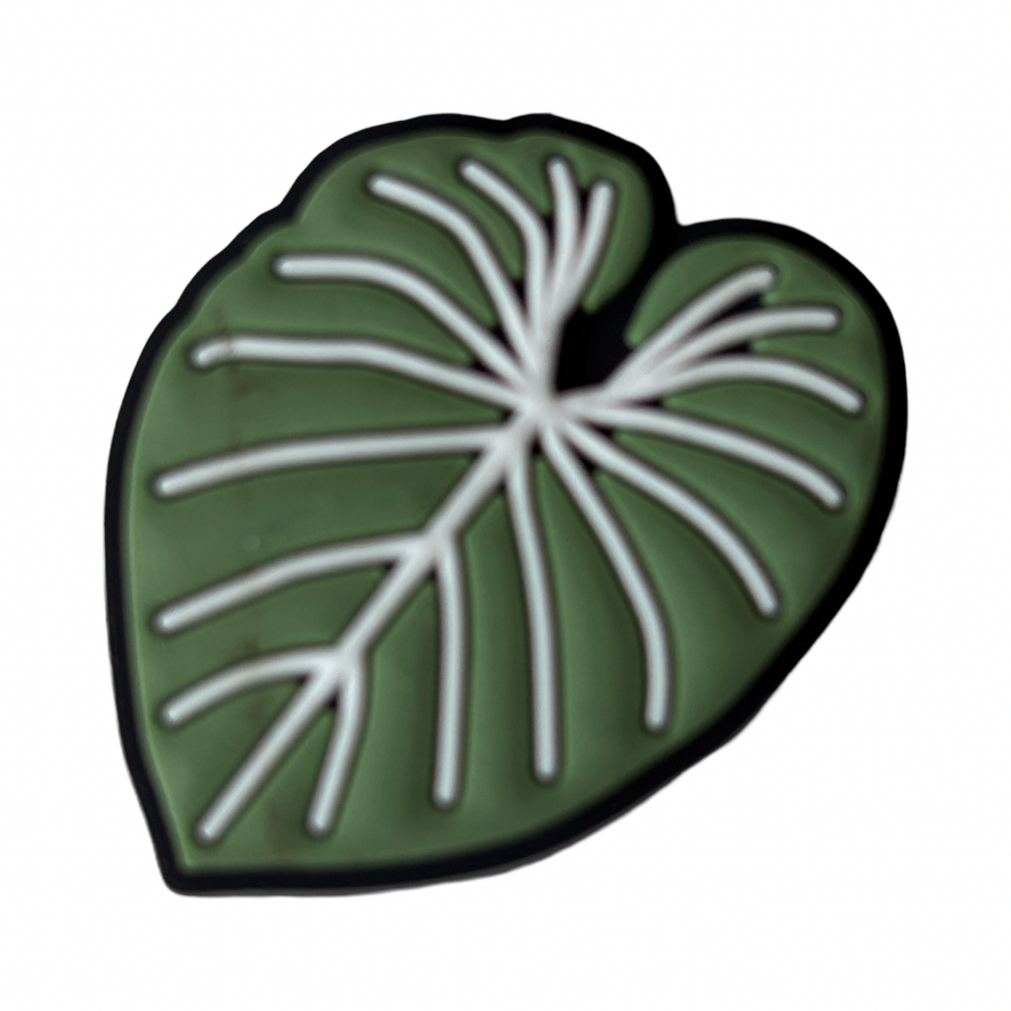 Leaf Croc Charm