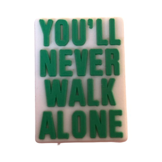 You’ll Never Walk Alone Celtic Football Croc Charm