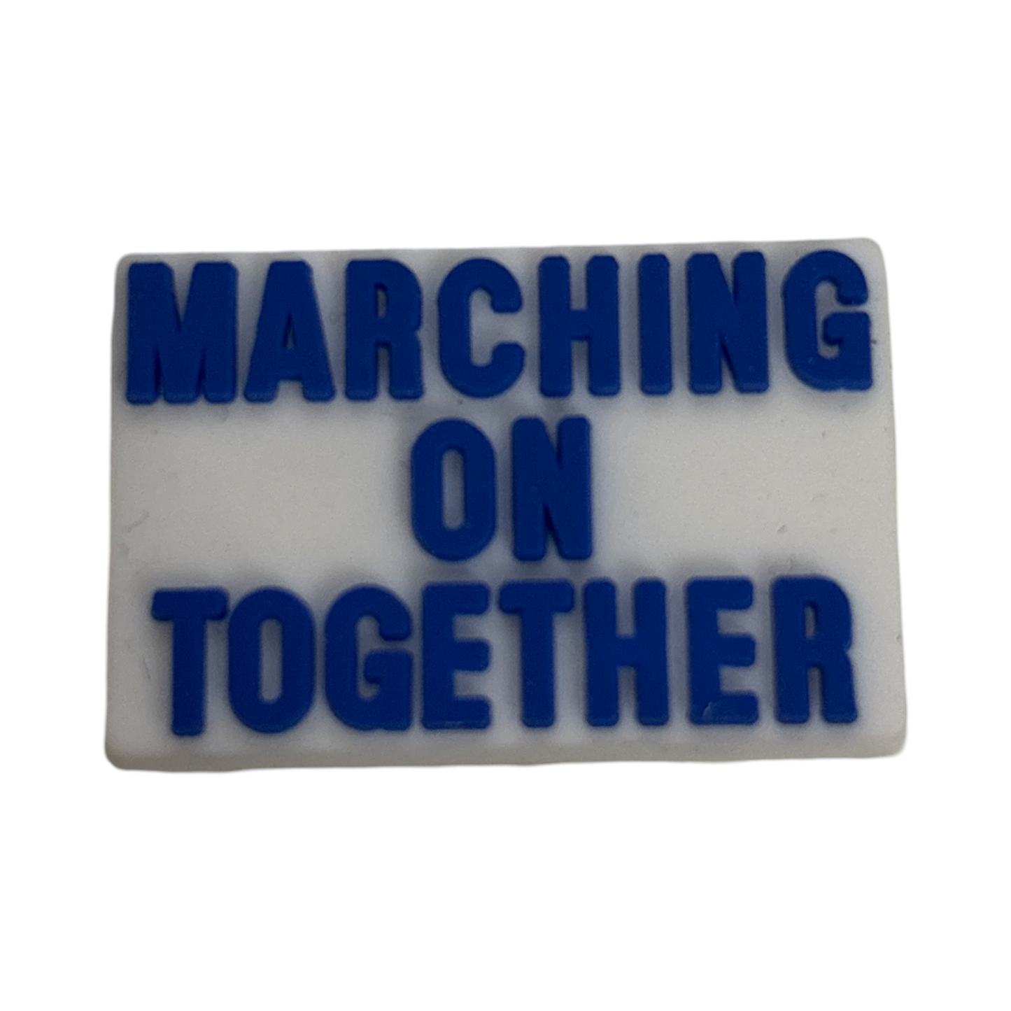 Leeds United Marching on Together Croc Charm