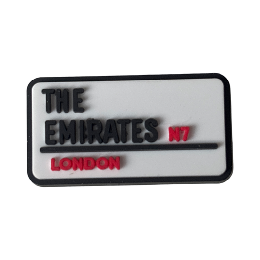 The Emirates Arsenal Football Croc Charm