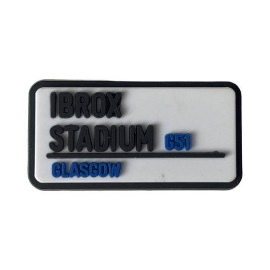 Ibrox Stadium Rangers Football Croc Charm