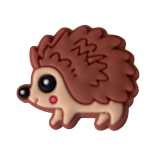 Hedgehog Croc Charm