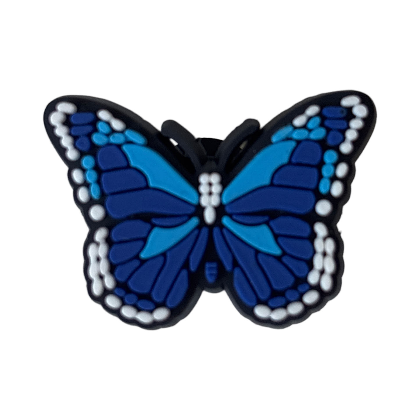 Blue butterfly Croc Charm