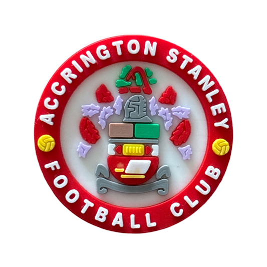 Accrington Stanley Football Croc Charm