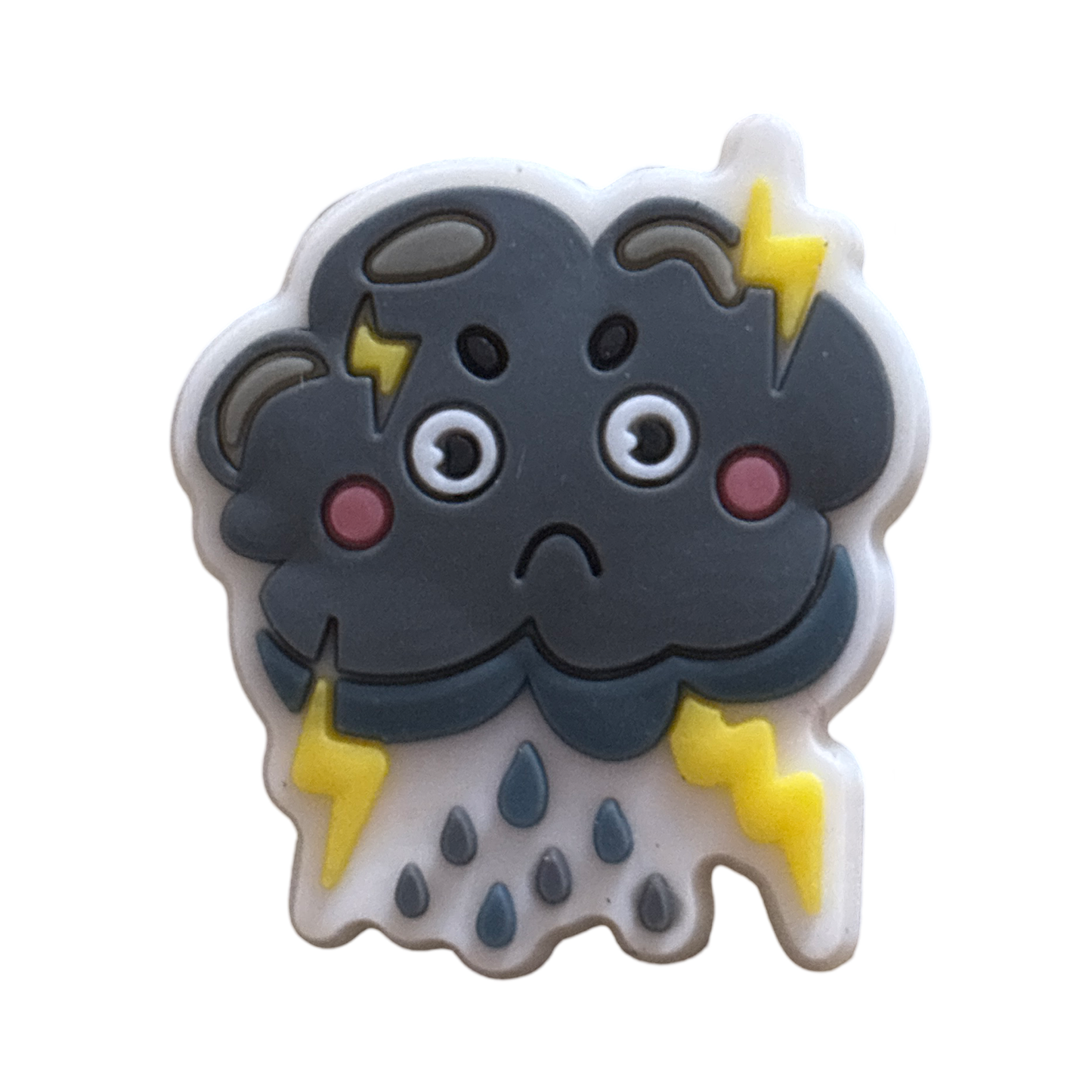 Thunder and Lightning Croc Charm