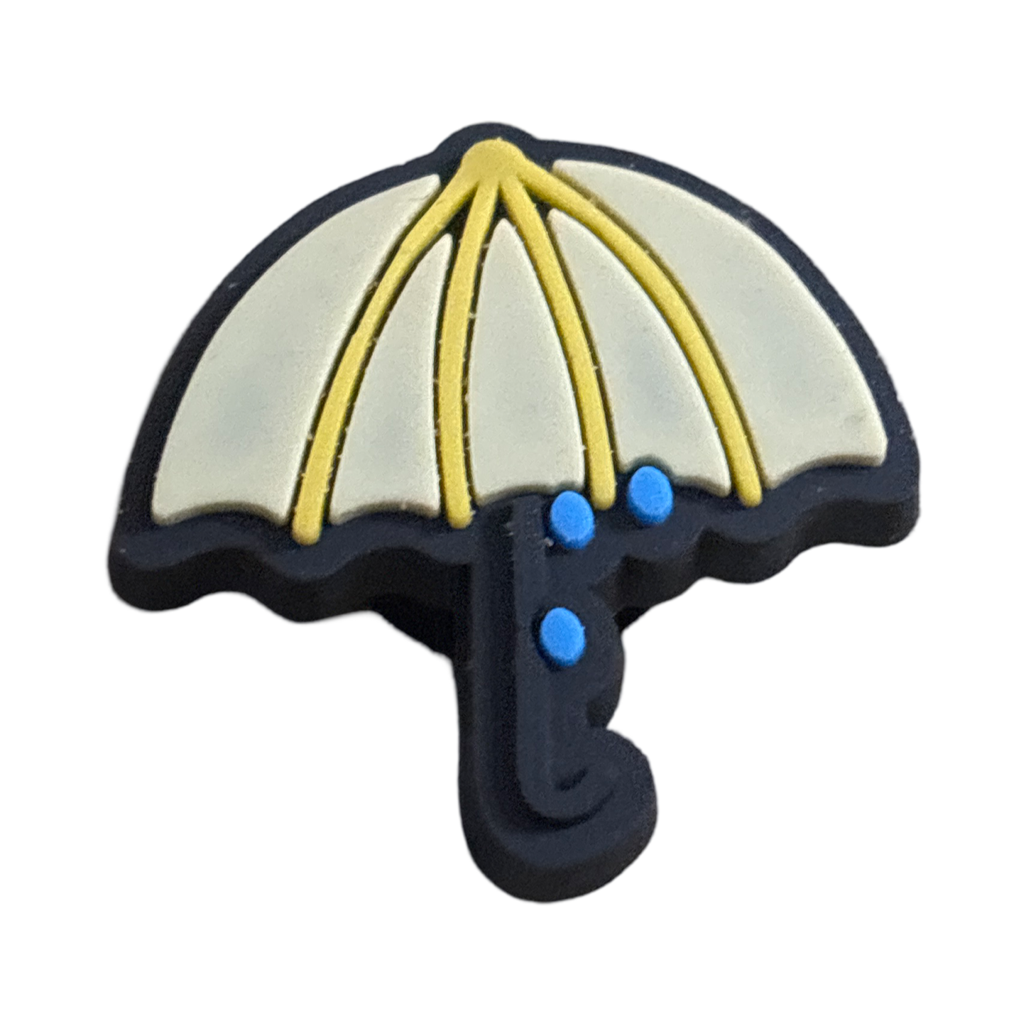 Umbrella Rain Croc Charm