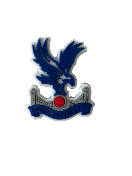 Crystal Palace Football Croc Charm