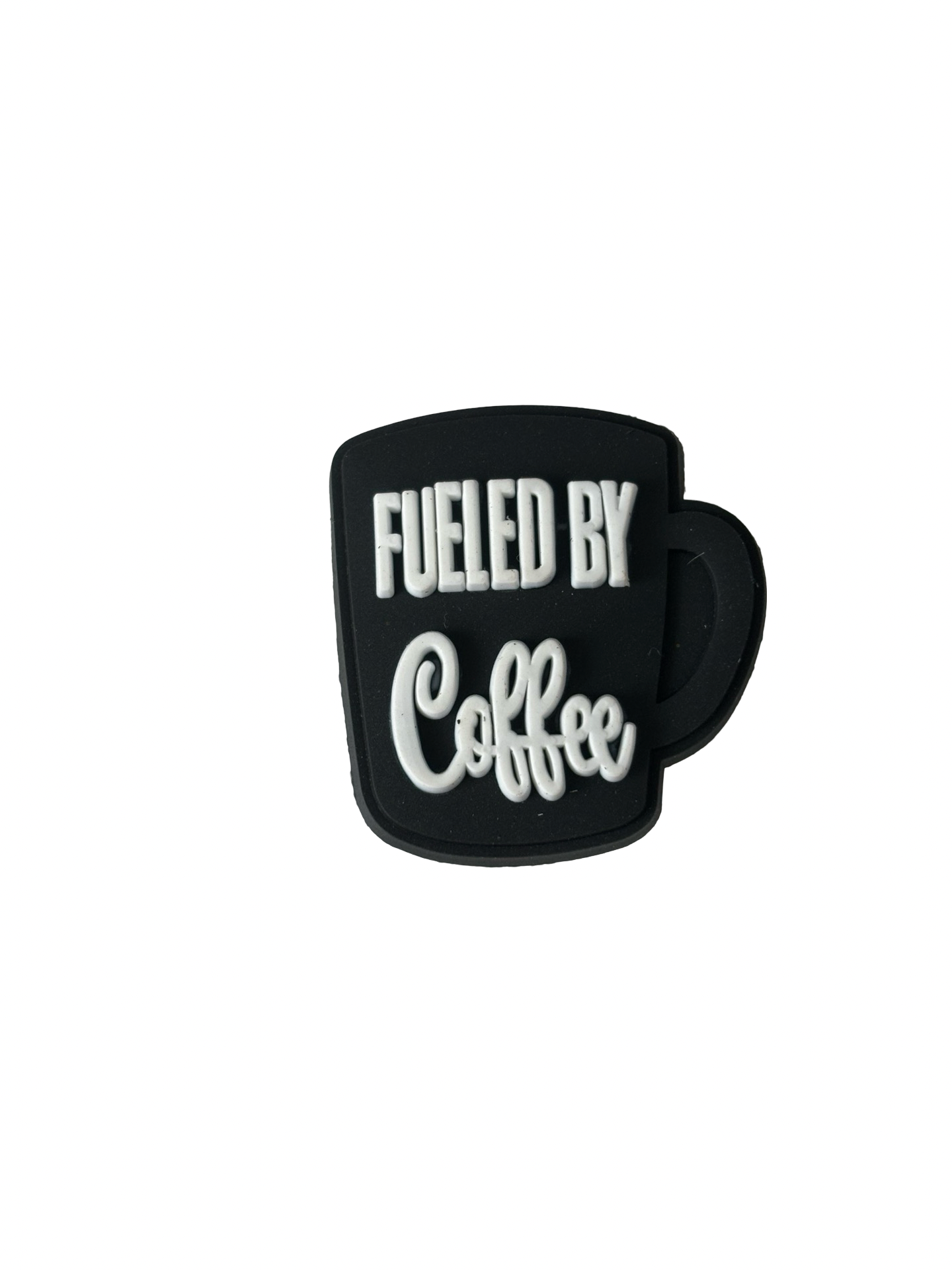 Fuelled by Coffee Croc Charm