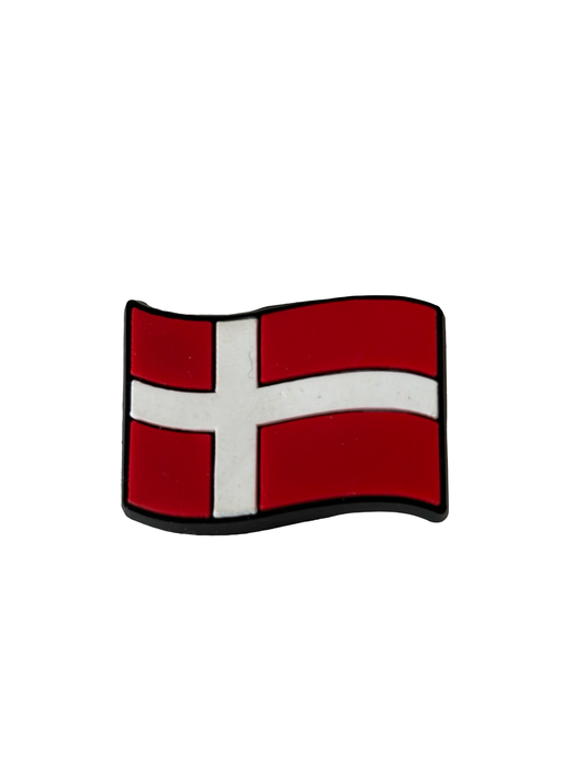 Denmark Flag Croc Charm