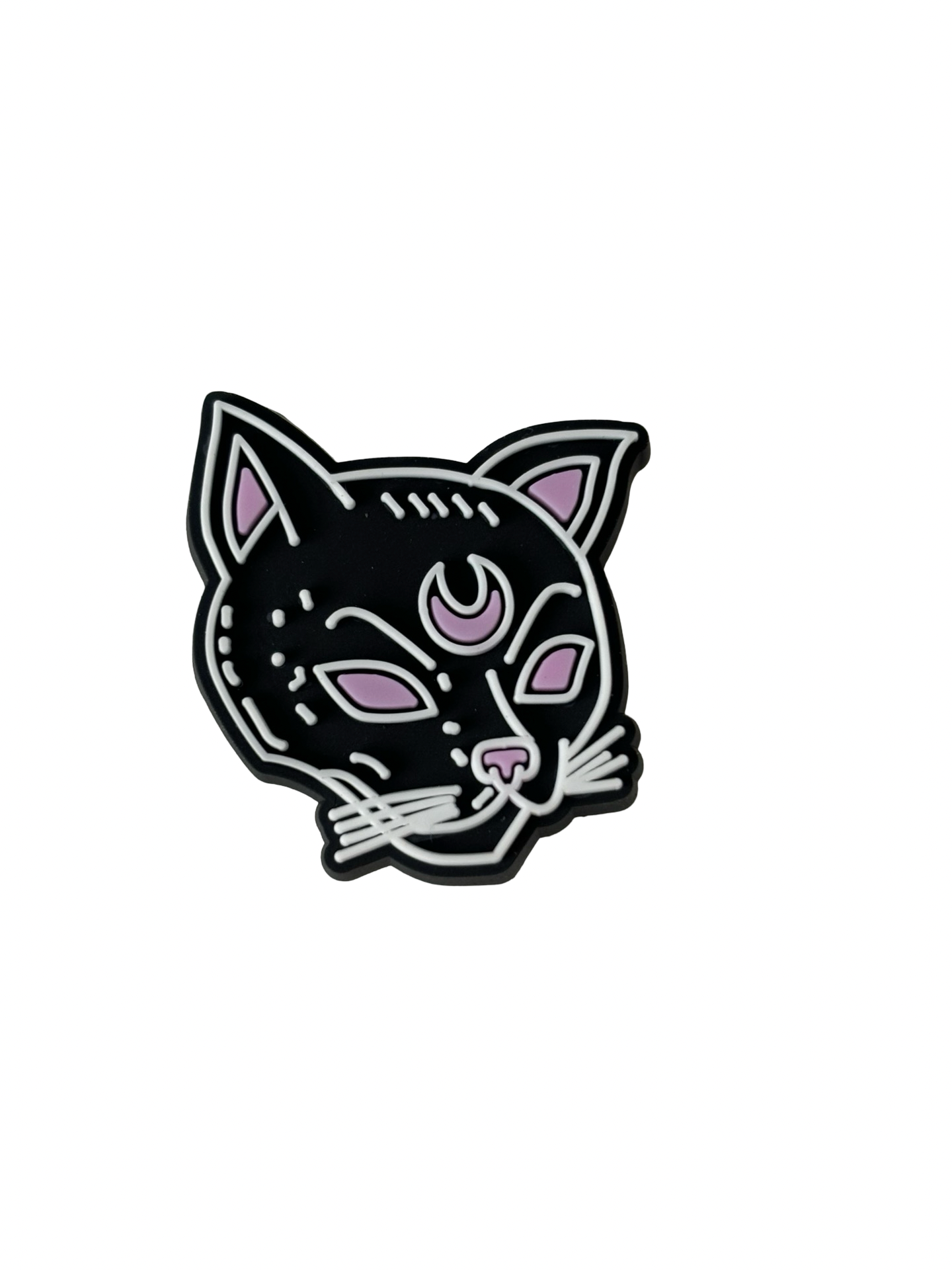 Witches Cat Croc Charm