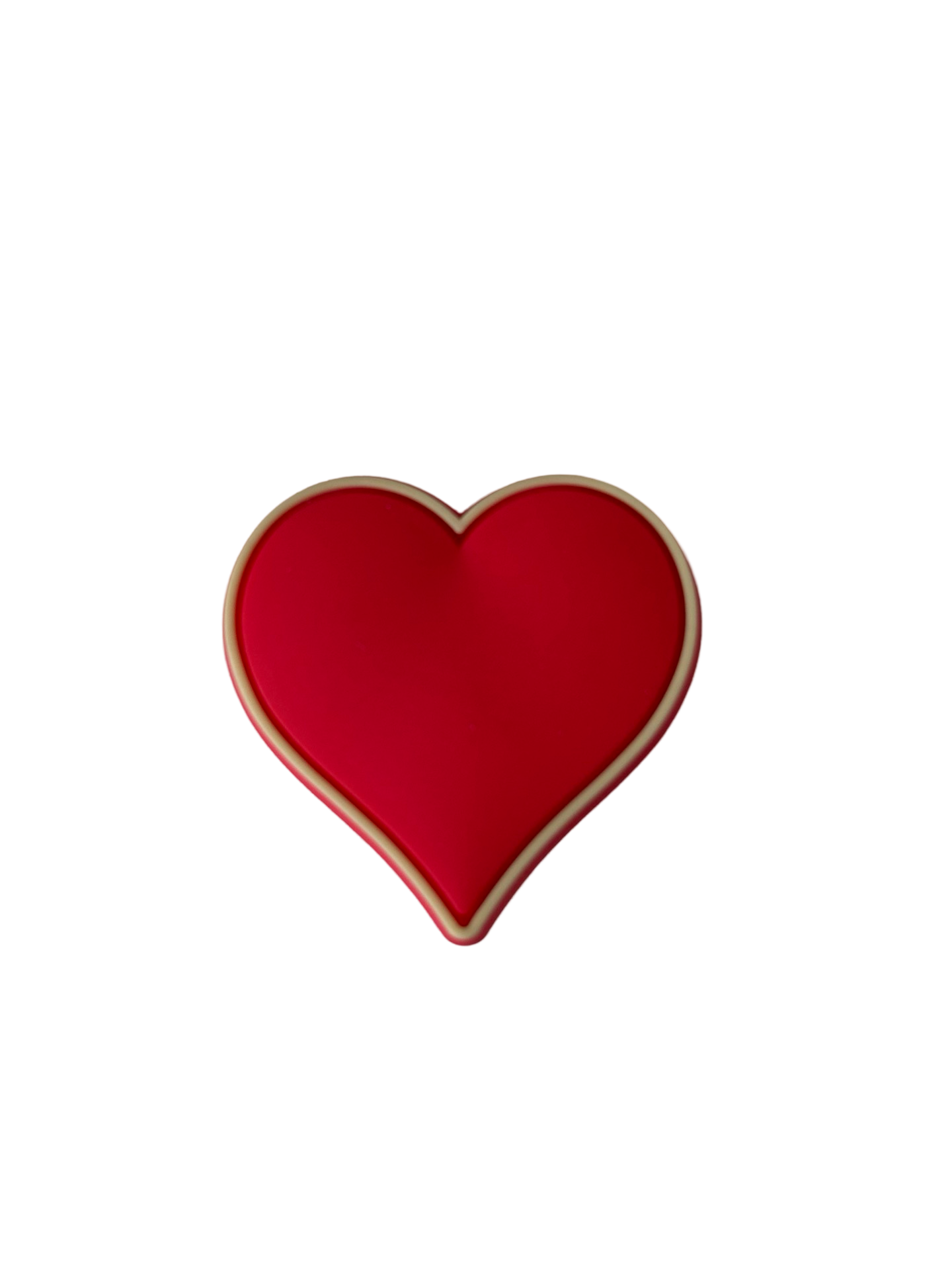 Heart Croc Charm