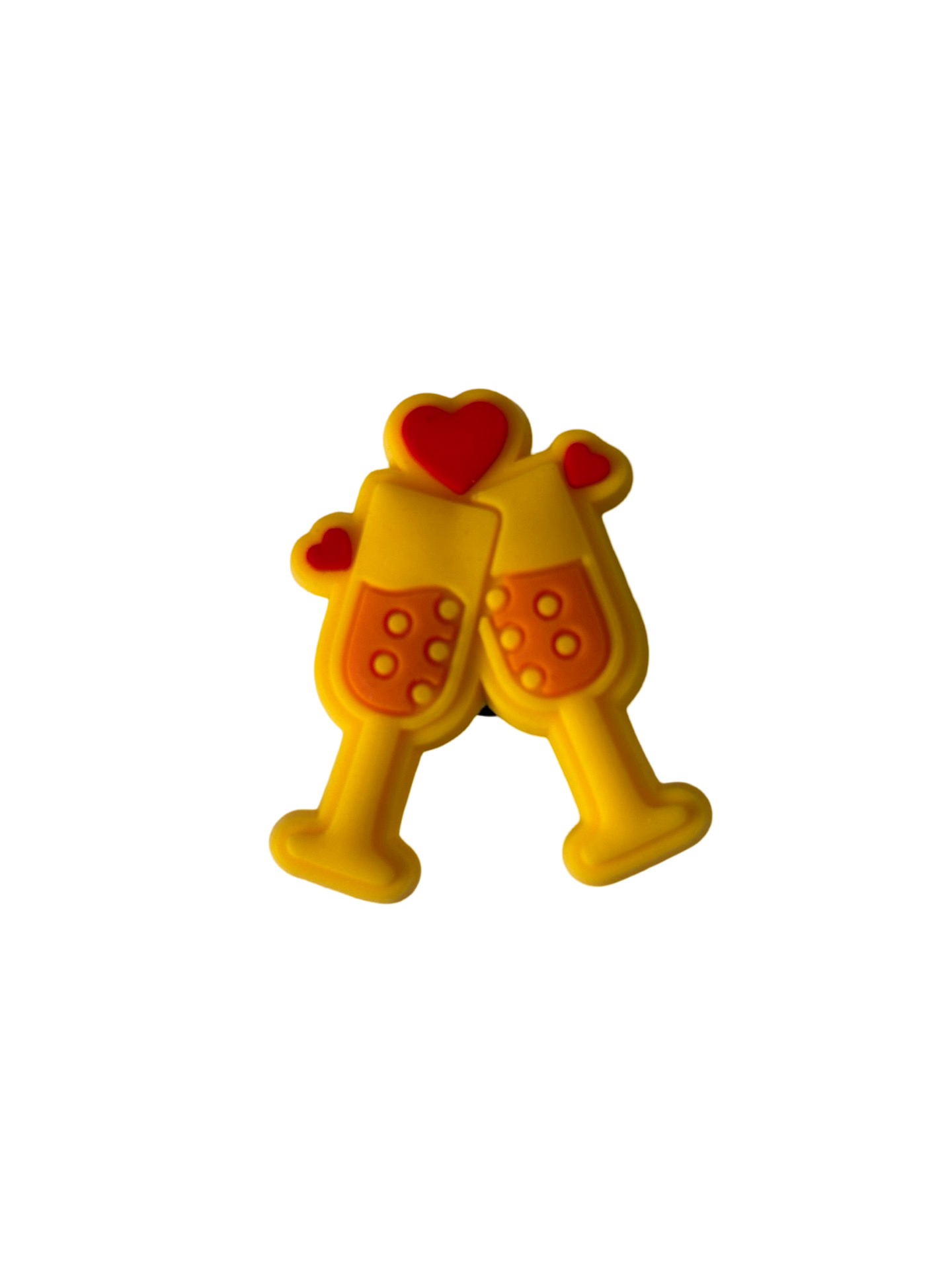 Cheers Champagne Croc Charm