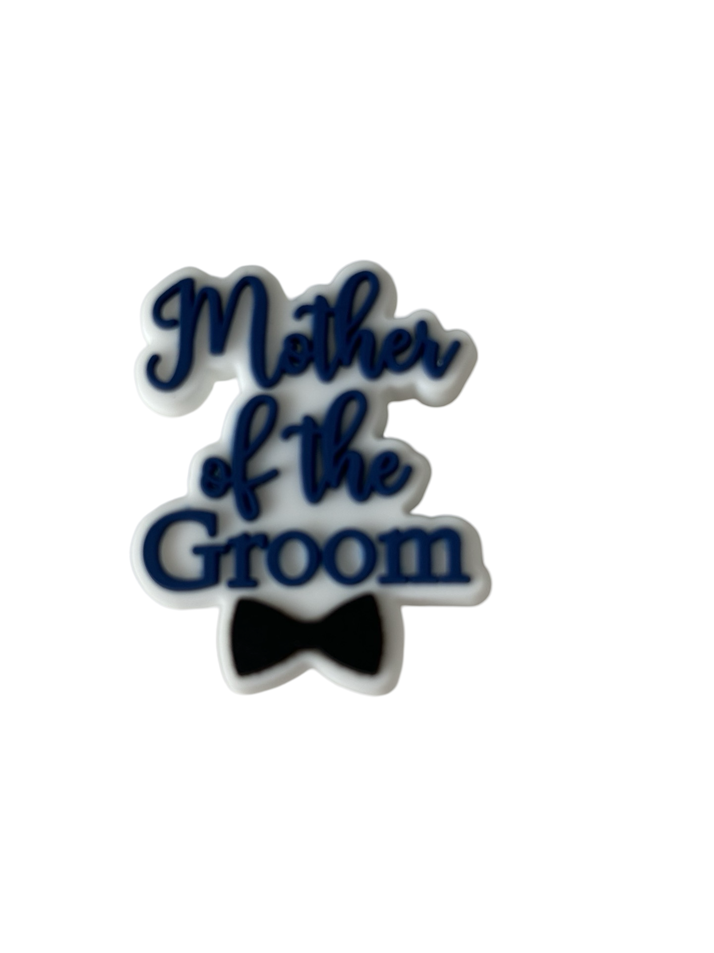 Mother of the Groom Croc Charm