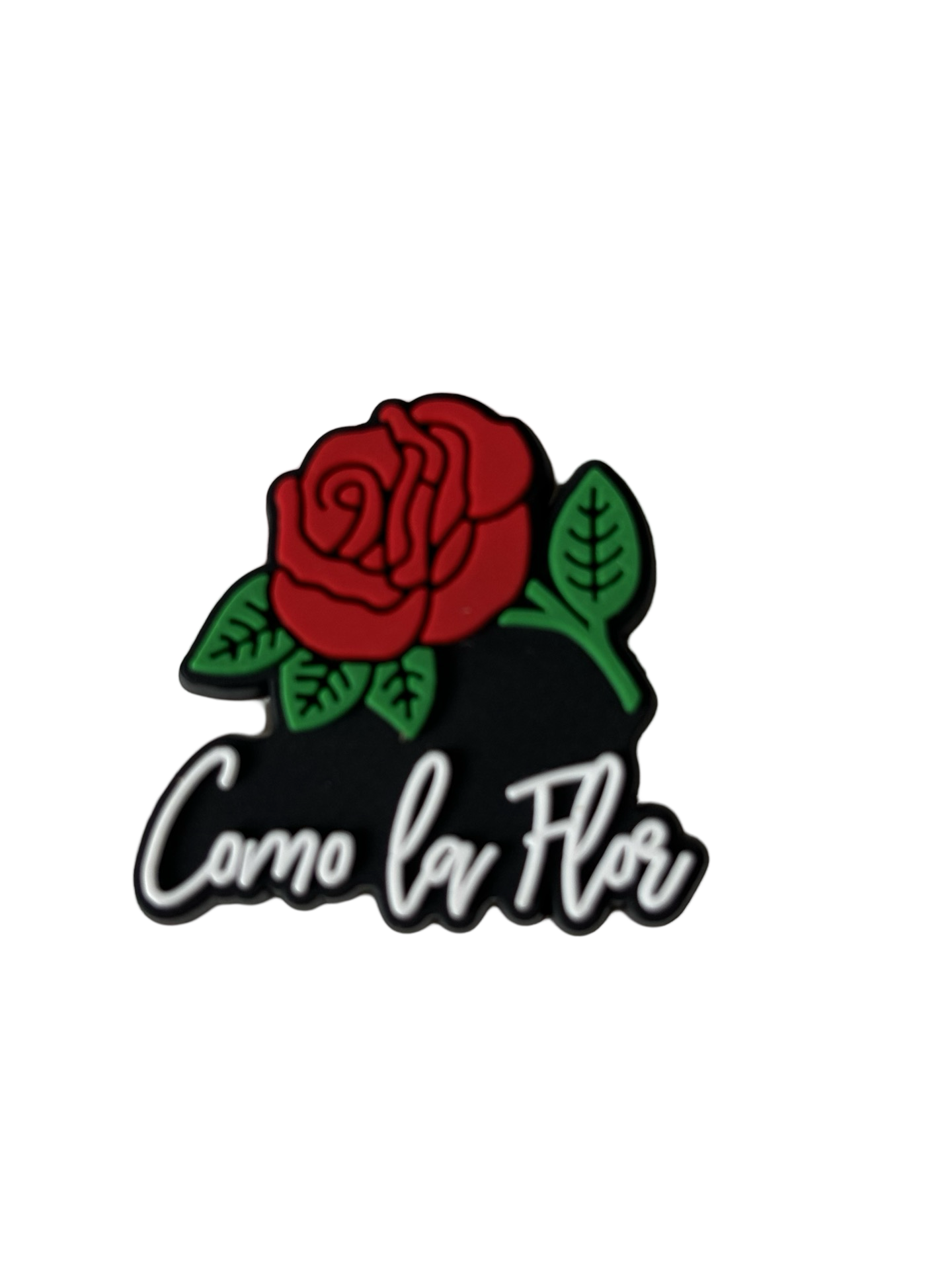 Rose Croc Charm